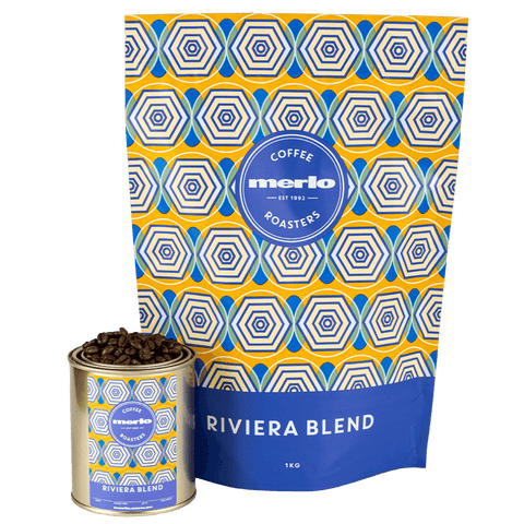 merlo coffee riviera bag and tin